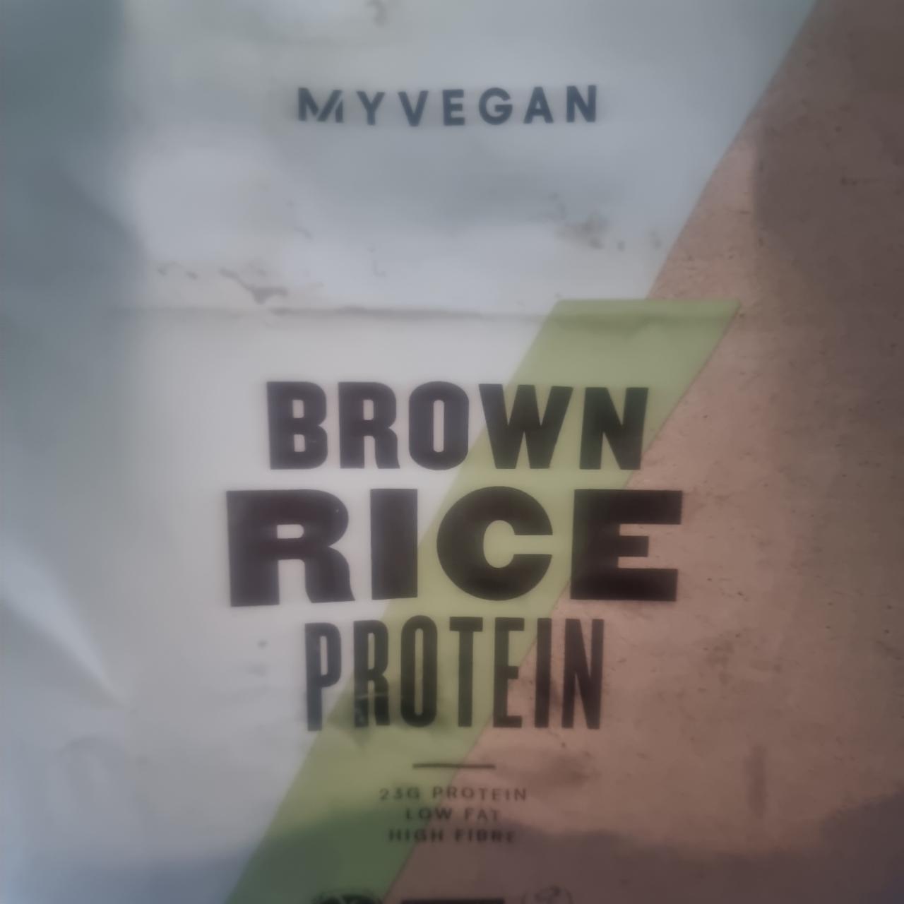 Zdjęcia - Brown rice protein MyVegan