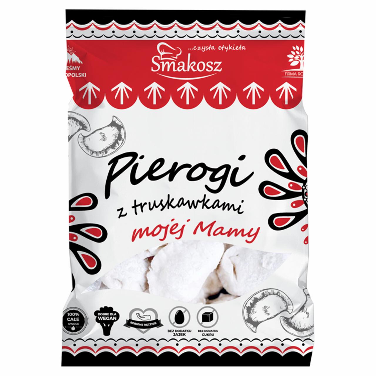 Zdjęcia - Smakosz Pierogi mojej Mamy z truskawkami 500 g