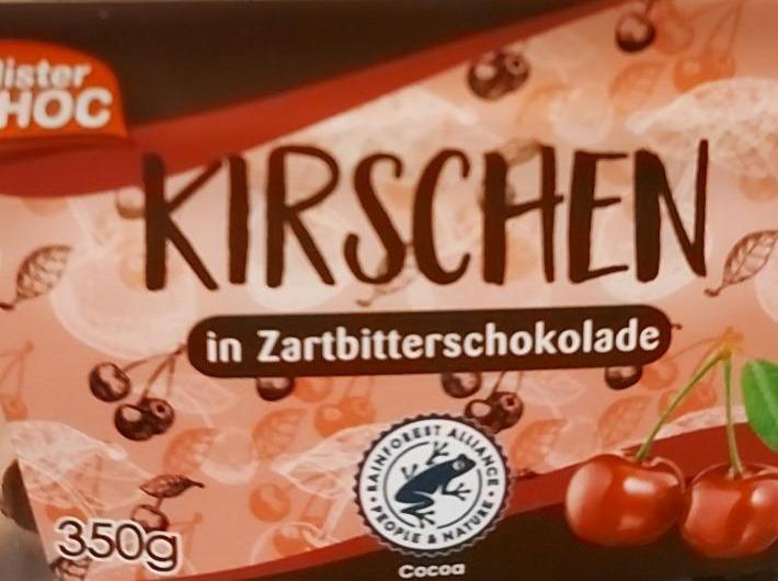 Zdjęcia - Kirschen im zartbitterschokolade Mister Choc