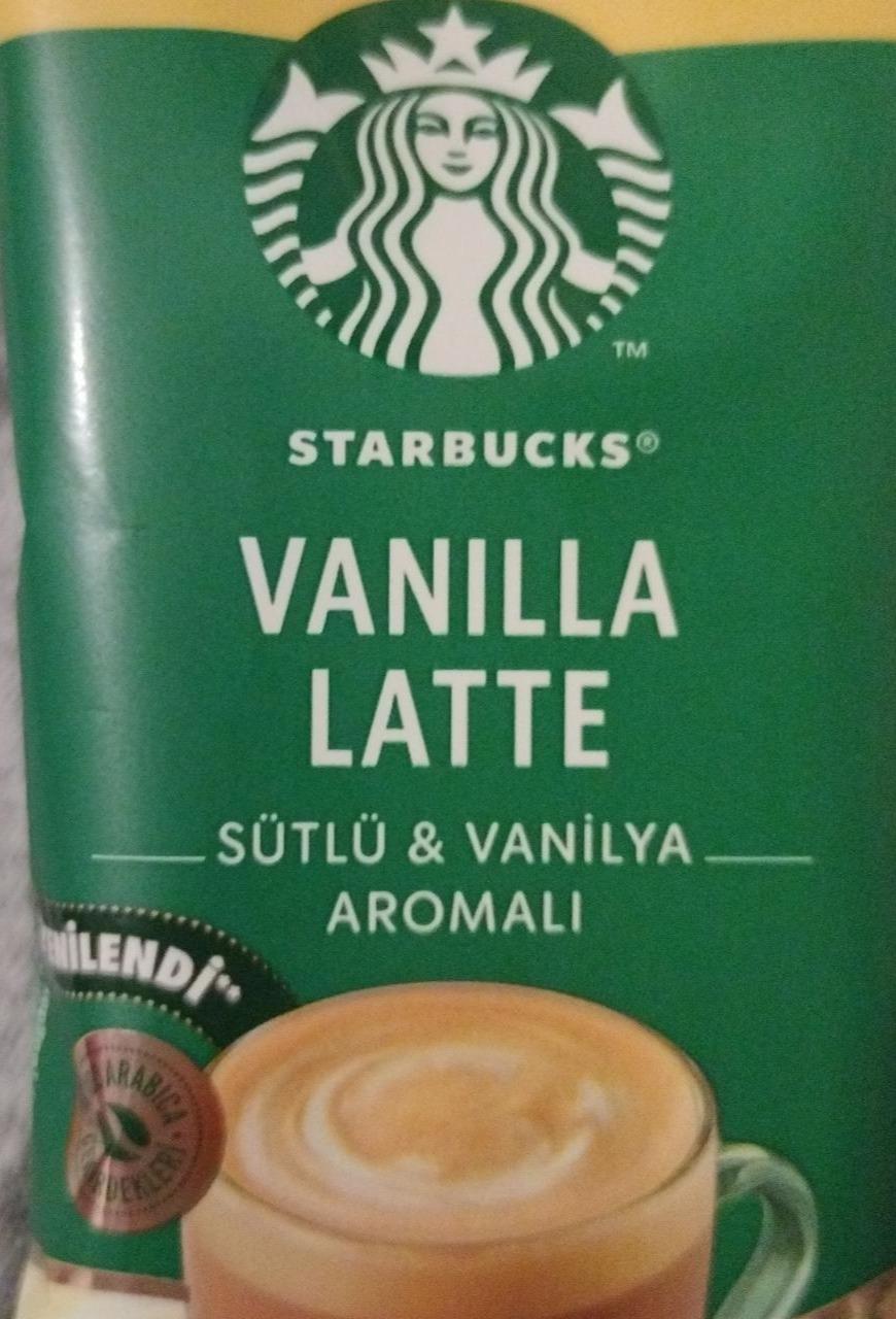 Zdjęcia - Vanilla latte Starbucks