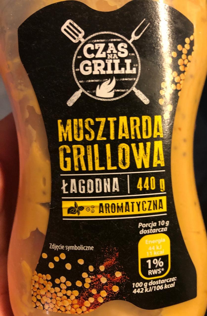 Zdjęcia - Musztarda grillowa lagodna aromatyczna Czas na grill