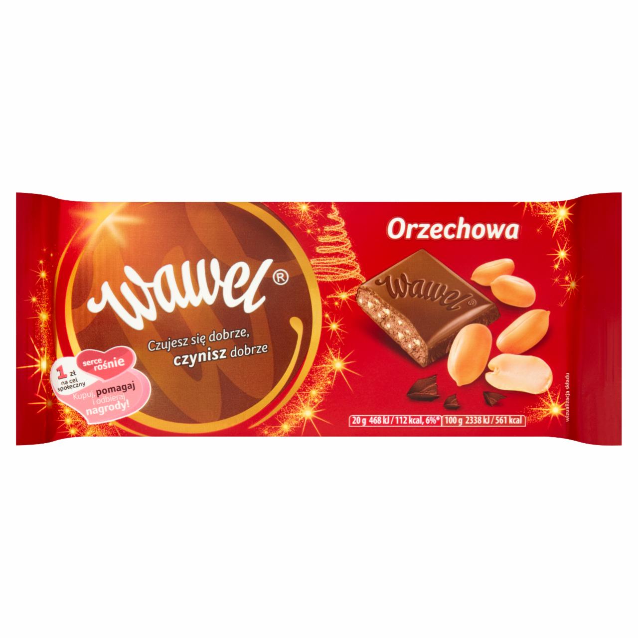 Zdjęcia - Wawel Orzechowa Czekolada mleczna nadziewana 100 g