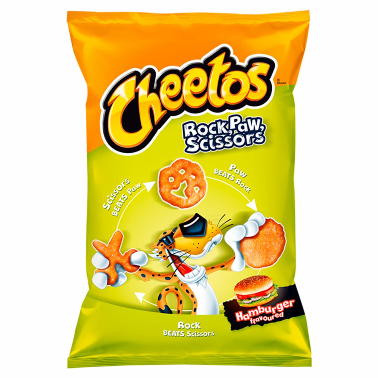 Zdjęcia - Cheetos Chrupki kukurydziane o smaku hamburgera 145 g