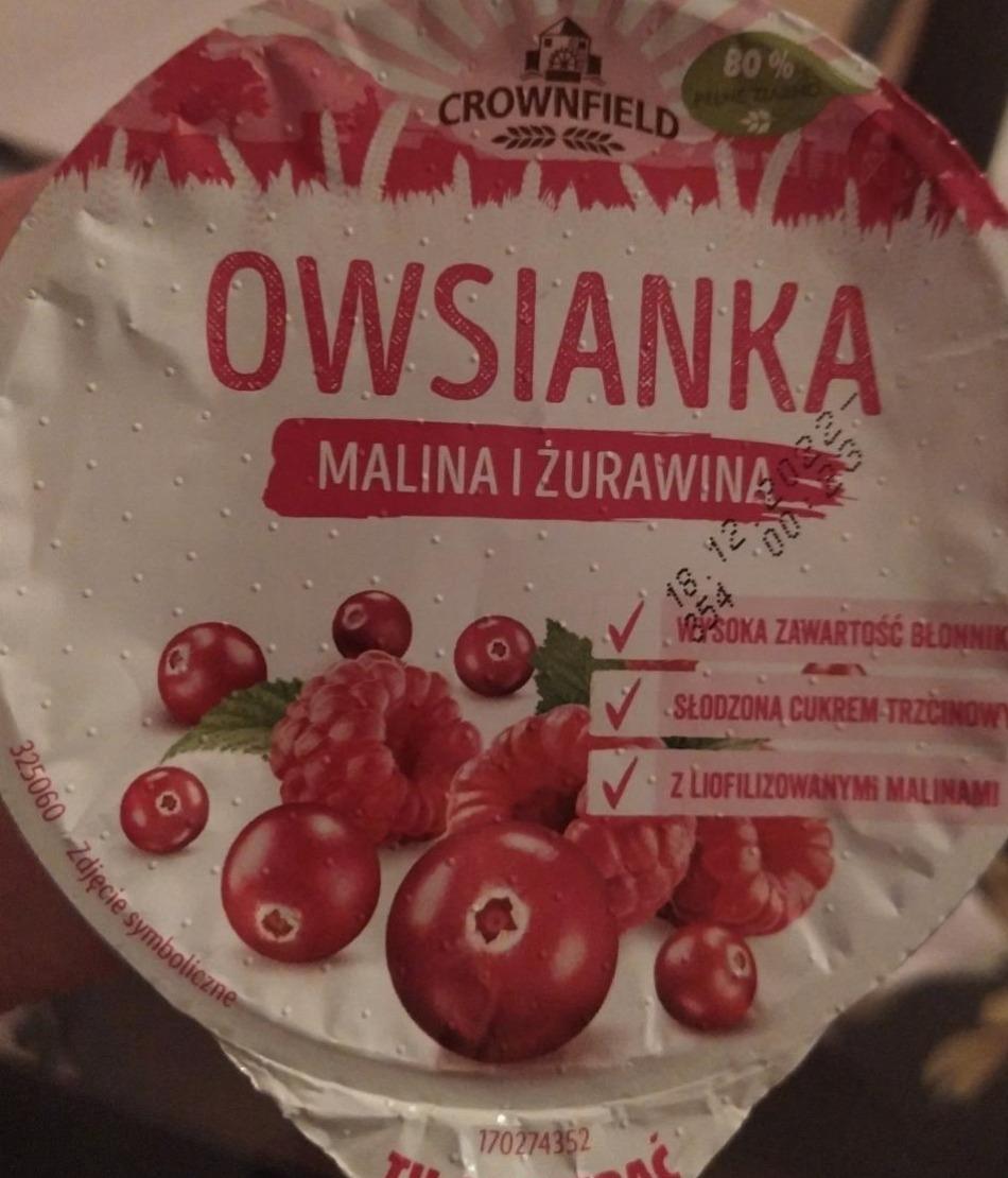 Zdjęcia - owsianka malina i żurawina Crownfield