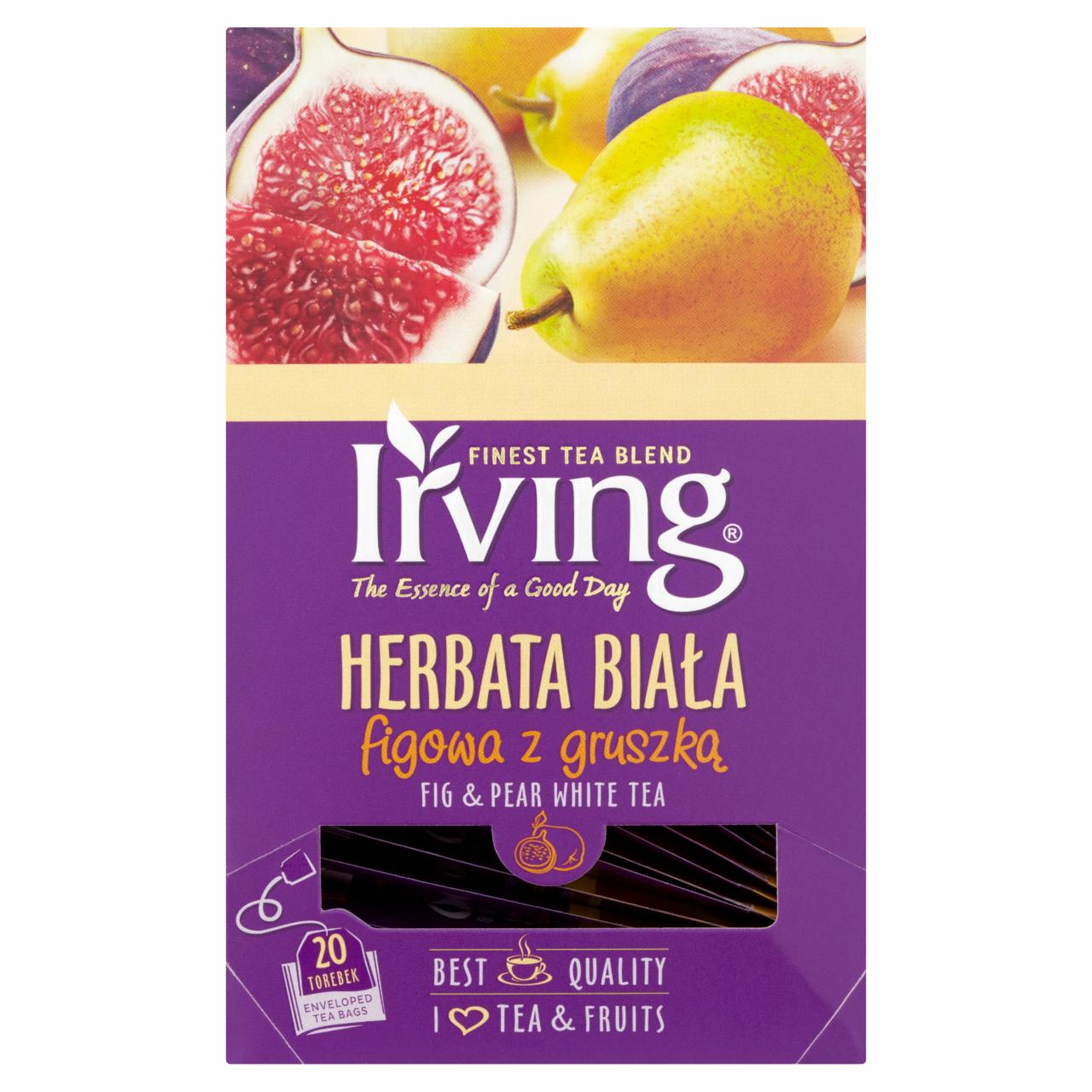 Zdjęcia - Herbata biała figowa z gruszką Irving