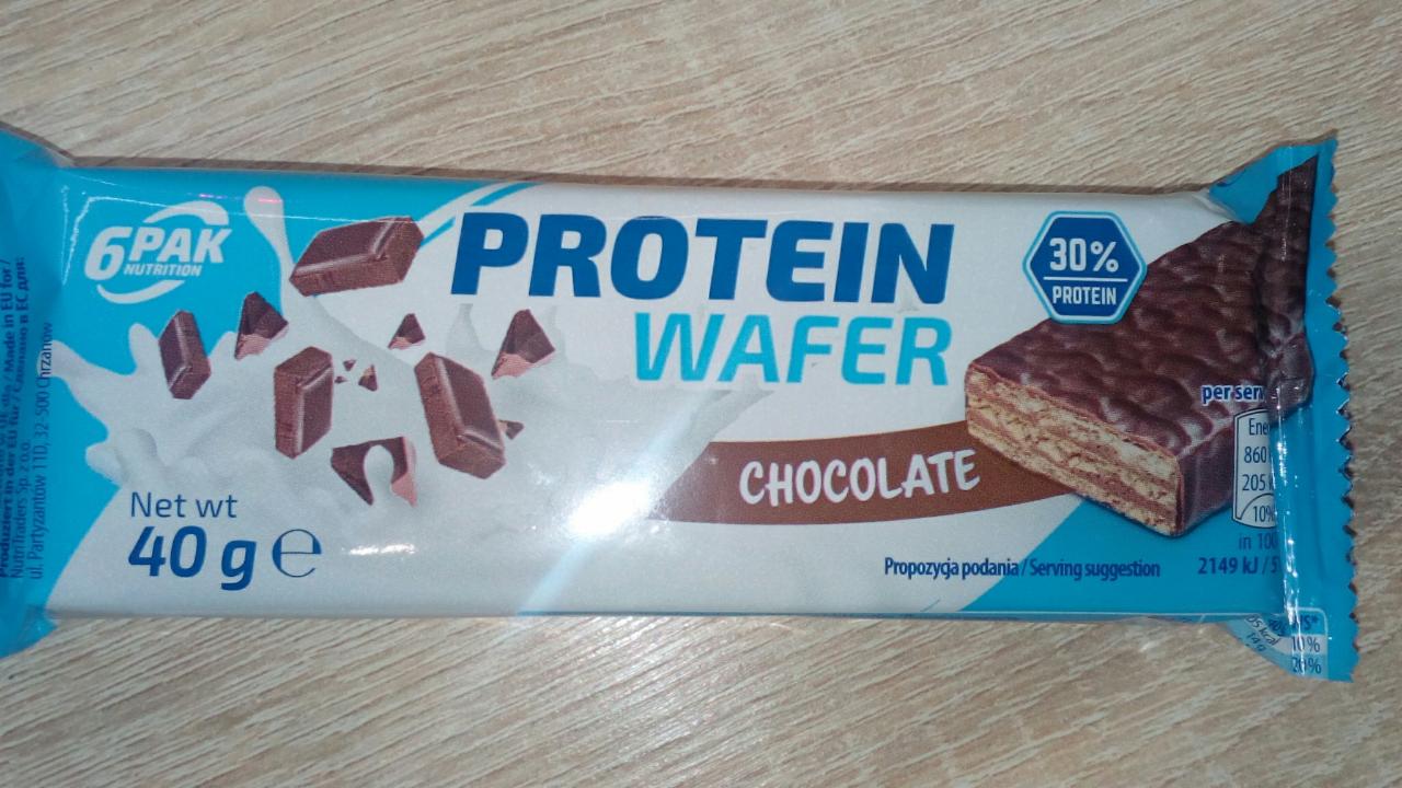 Zdjęcia - protein wafer 6pak chocolate
