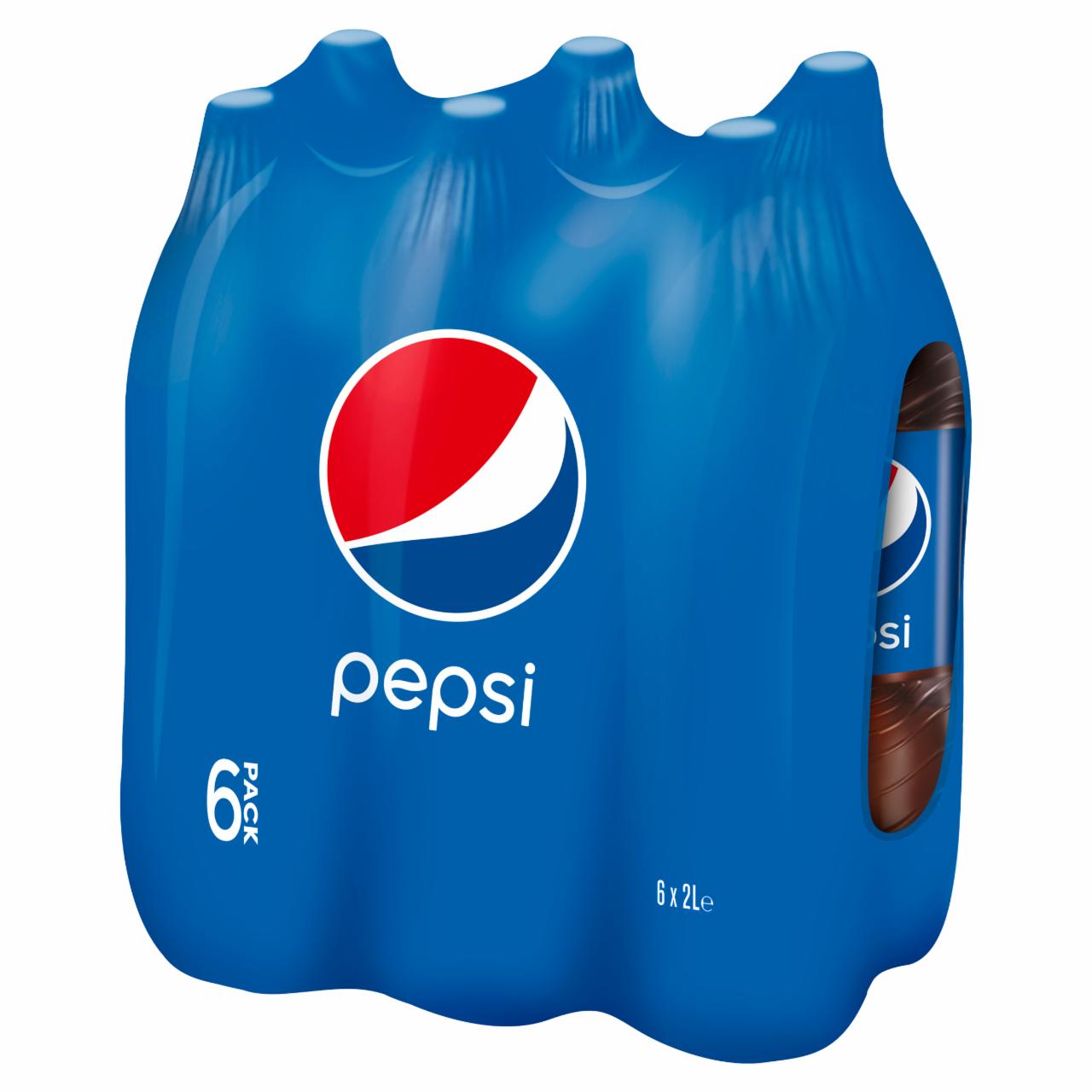 Zdjęcia - Pepsi Cola Napój gazowany 6 x 2 l
