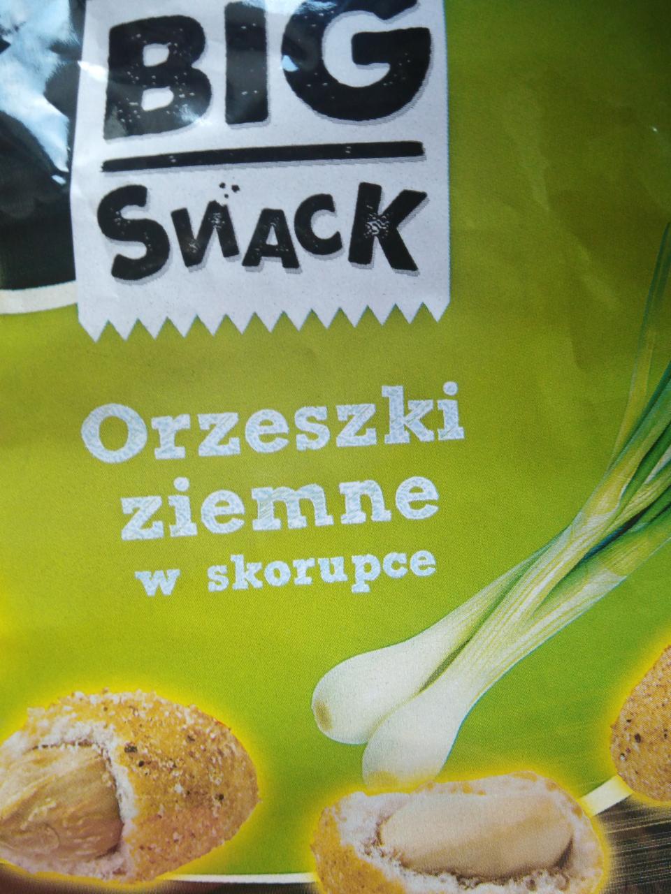 Zdjęcia - Orzeszki ziemne w skorupce zielona cebulka Big snack