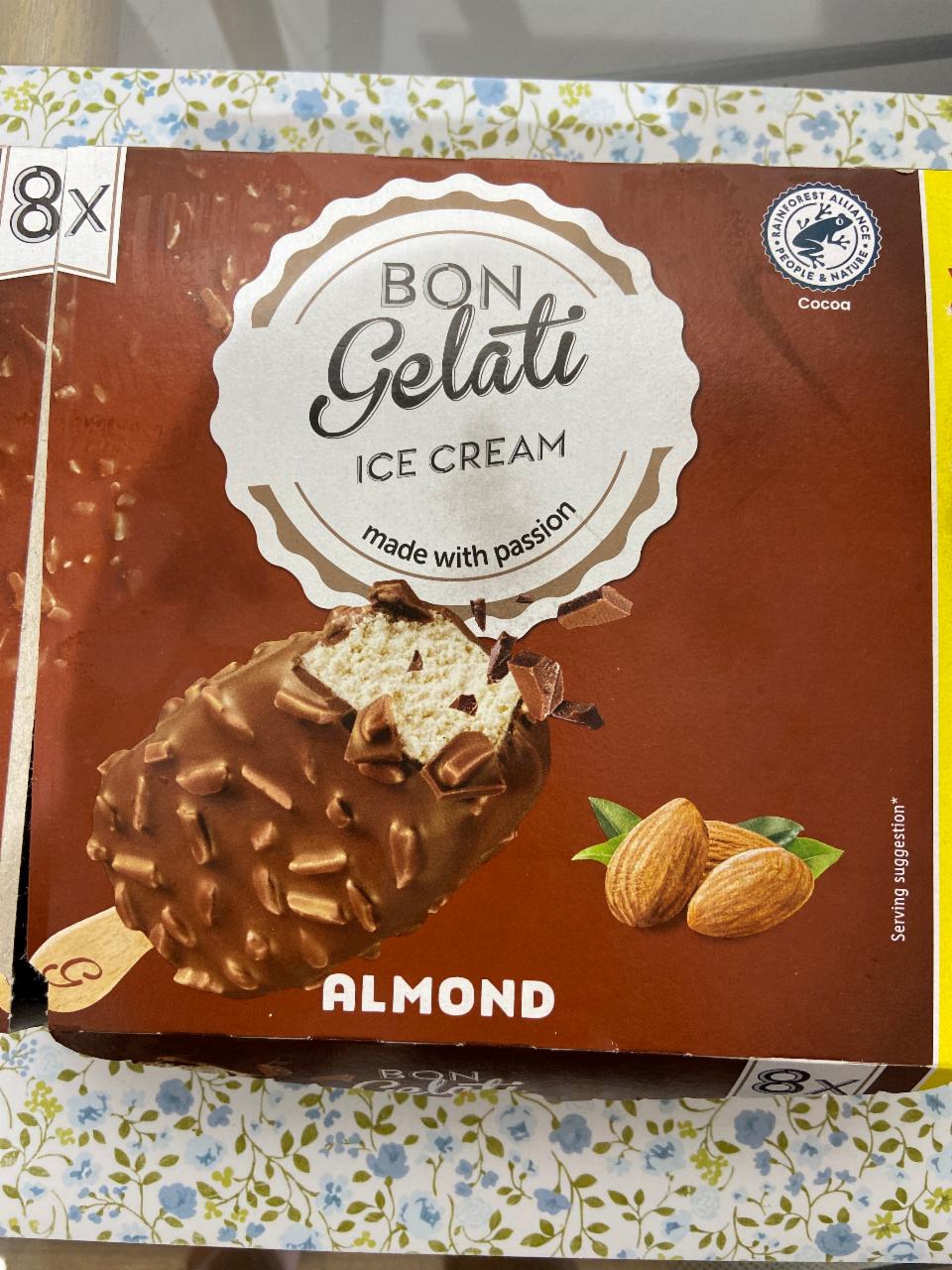 Zdjęcia - Lody Almond Bon Gelati