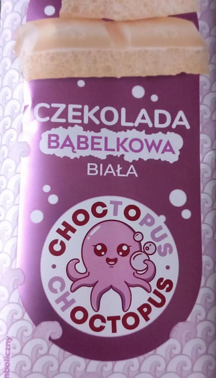 Zdjęcia - Czekolada biała bąbelkowa Choctopus