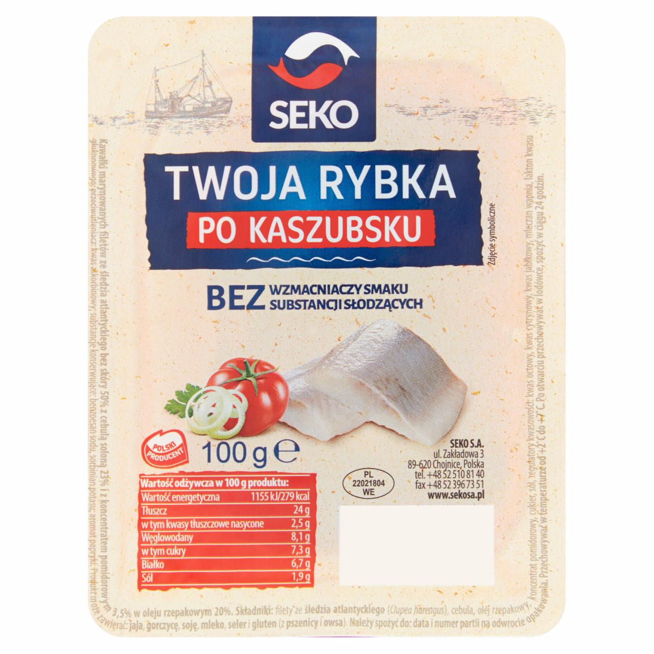 Zdjęcia - Seko Twoja rybka po kaszubsku 100 g