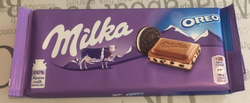 Zdjęcia - Milka Egg 'n' Spoon Oreo Czekolada mleczna 128 g (4 x 32 g)