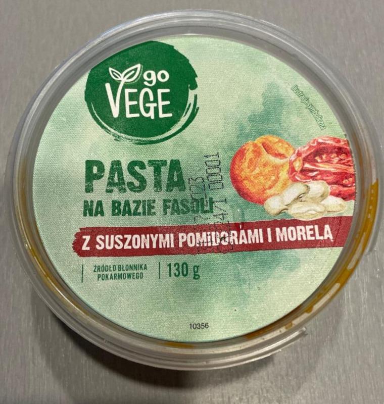 Zdjęcia - Pasta na bazie fasoli z suszonymi pomidorami i morelą Go Vege