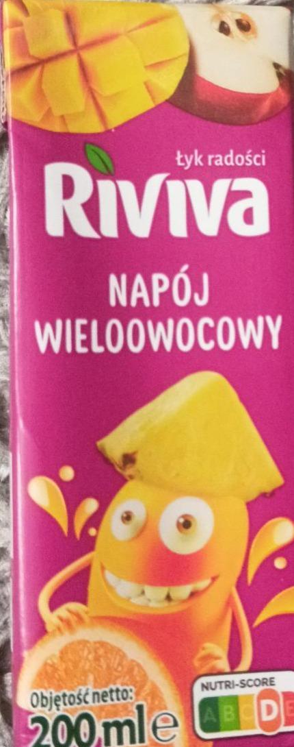 Zdjęcia - Łyk radości napój wieloowocowy Riviva