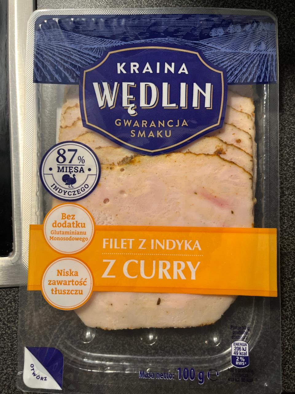 Zdjęcia - Filet z indyka z curry Kraina Wędlin