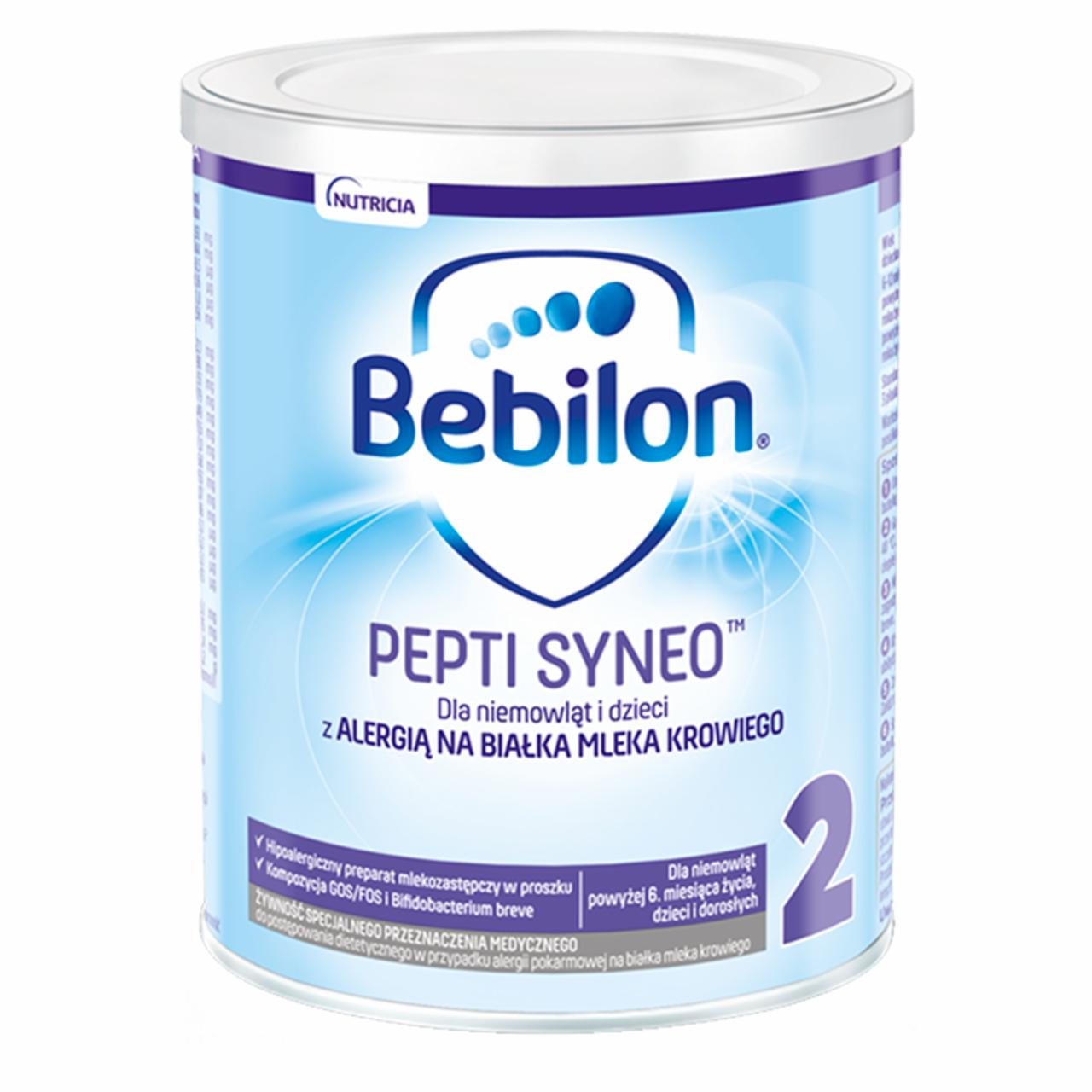 Zdjęcia - Bebilon pepti 2 Syneo Żywność specjalnego przeznaczenia medycznego 400 g