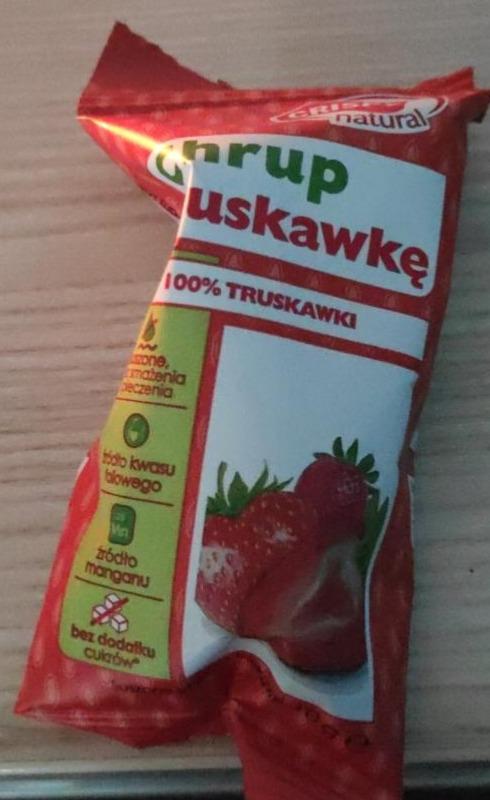 Zdjęcia - Suszone chipsy z truskawki 10 g Crispy Natural