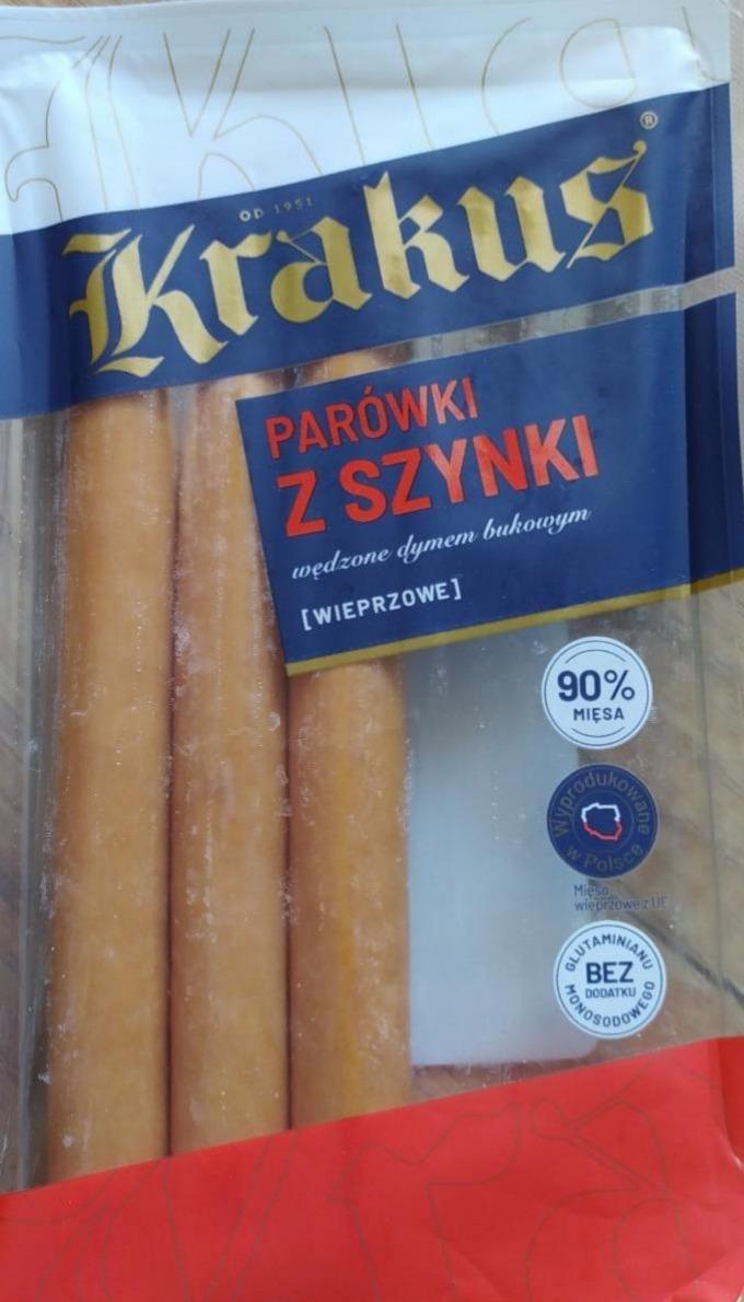 Zdjęcia - Parówki z szynki wieprzowe 200 g Krakus