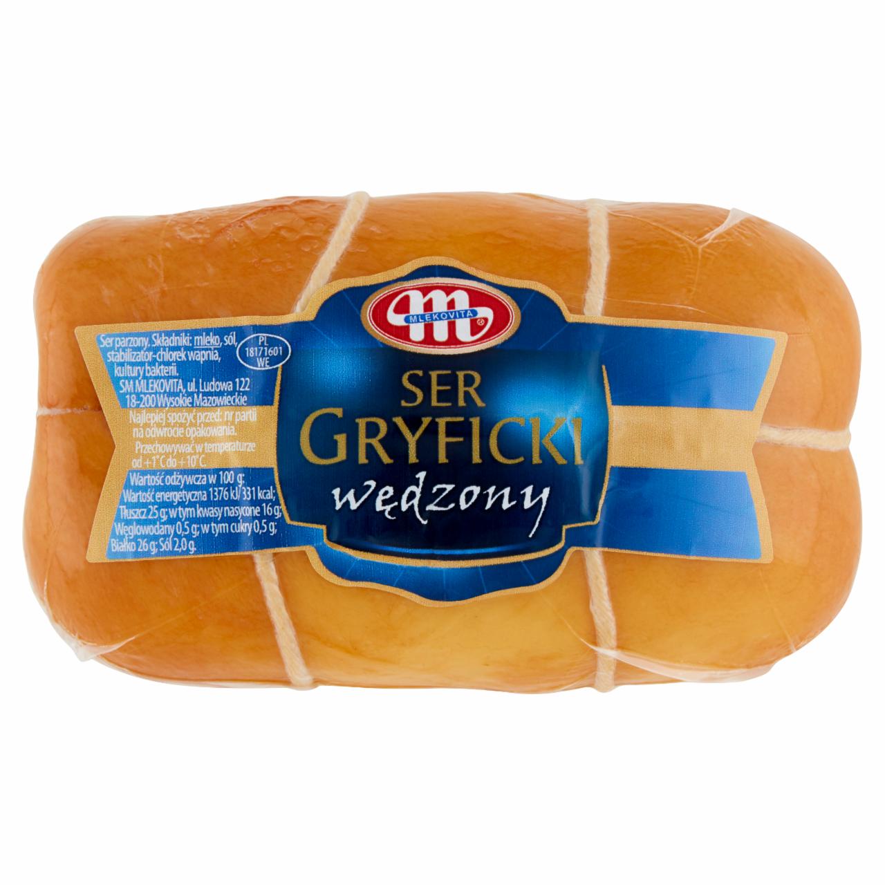 Zdjęcia - Mlekovita Ser gryficki wędzony