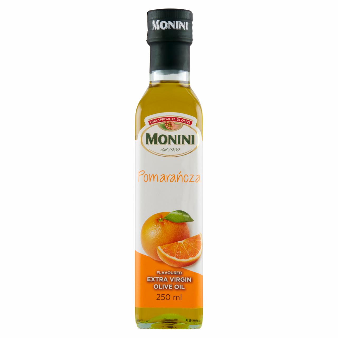 Zdjęcia - Monini Aromatyzowana oliwa z oliwek o smaku pomarańczy 250 ml
