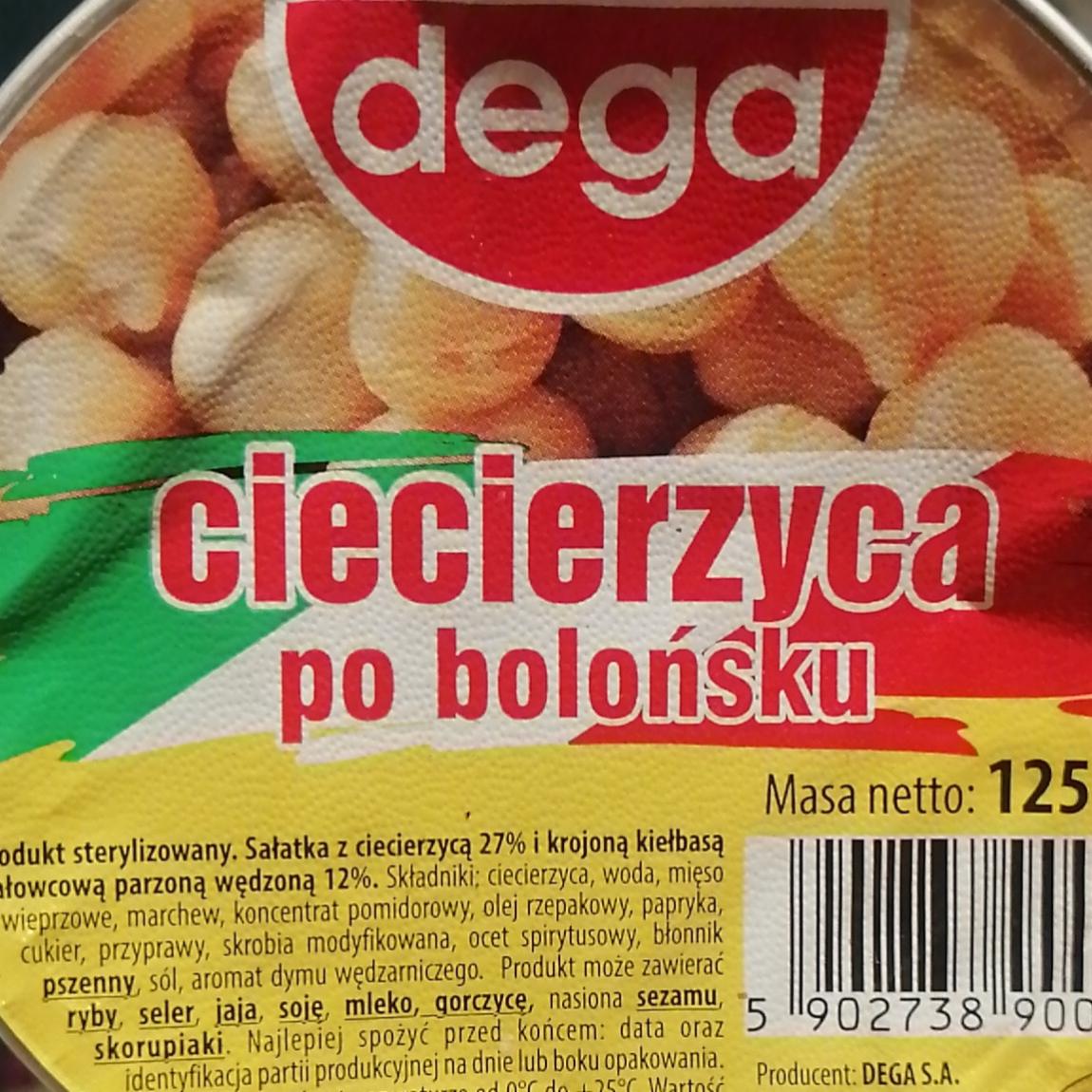 Zdjęcia - Ciecierzyca pp bolońsku Dega