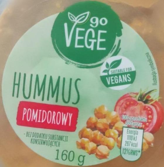 Zdjęcia - Hummus pomidorowy Go Vege