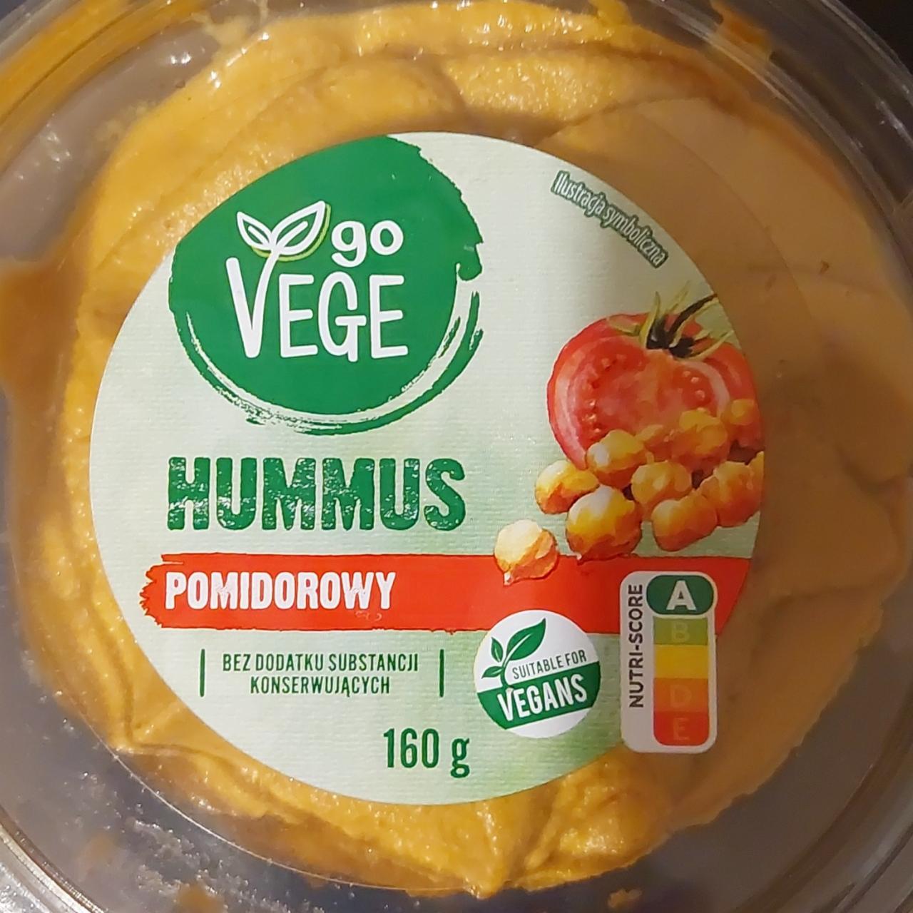 Zdjęcia - Hummus pomidorowy Go Vege