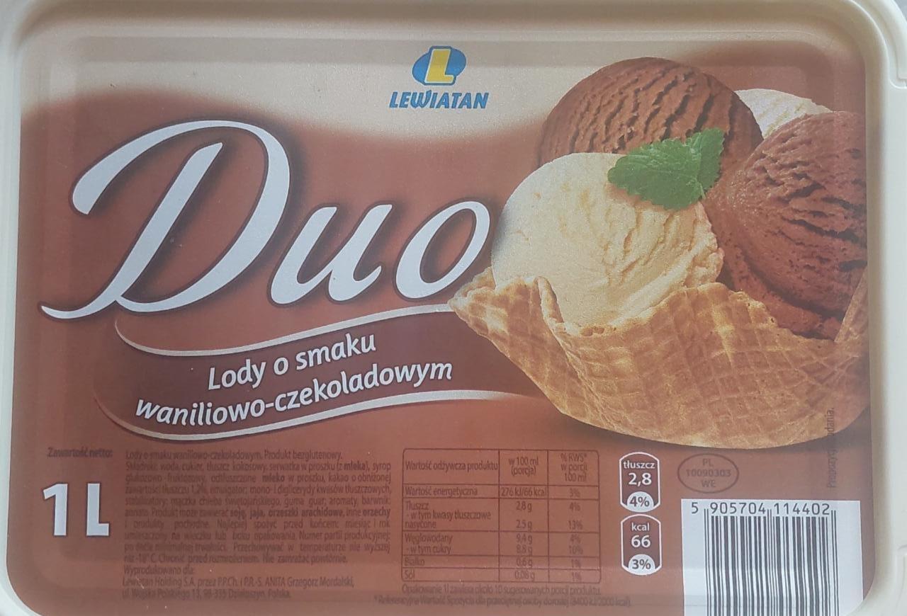 Zdjęcia - Lody Duo Lewiatan