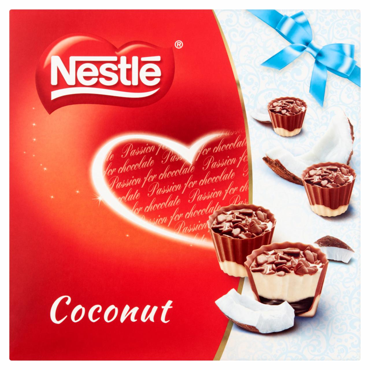 Zdjęcia - Nestle Coconut Praliny w czekoladzie mlecznej i białej 151 g