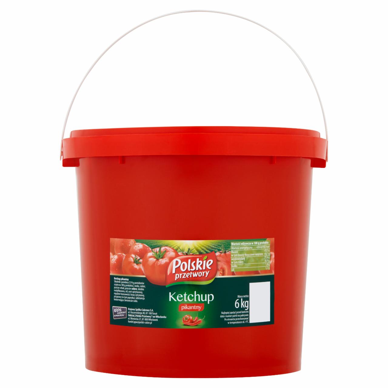 Zdjęcia - Polskie przetwory Ketchup pikantny 6 kg