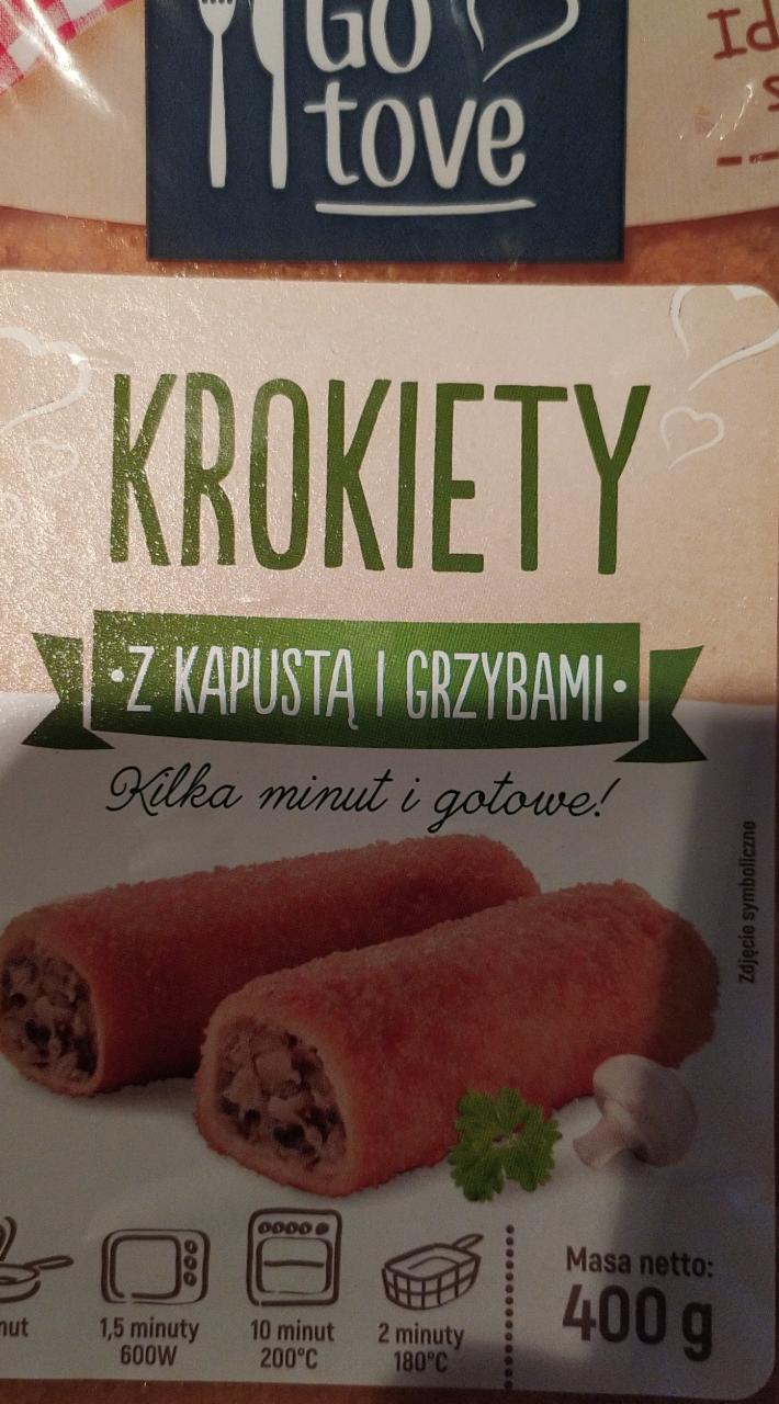 Zdjęcia - krokiety z kapustą i grzybami go tove