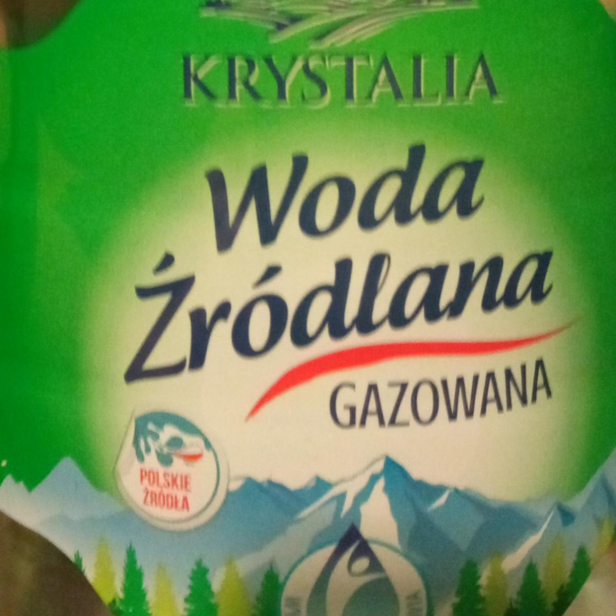 Zdjęcia - Woda Źródlana gazowana Krystalia