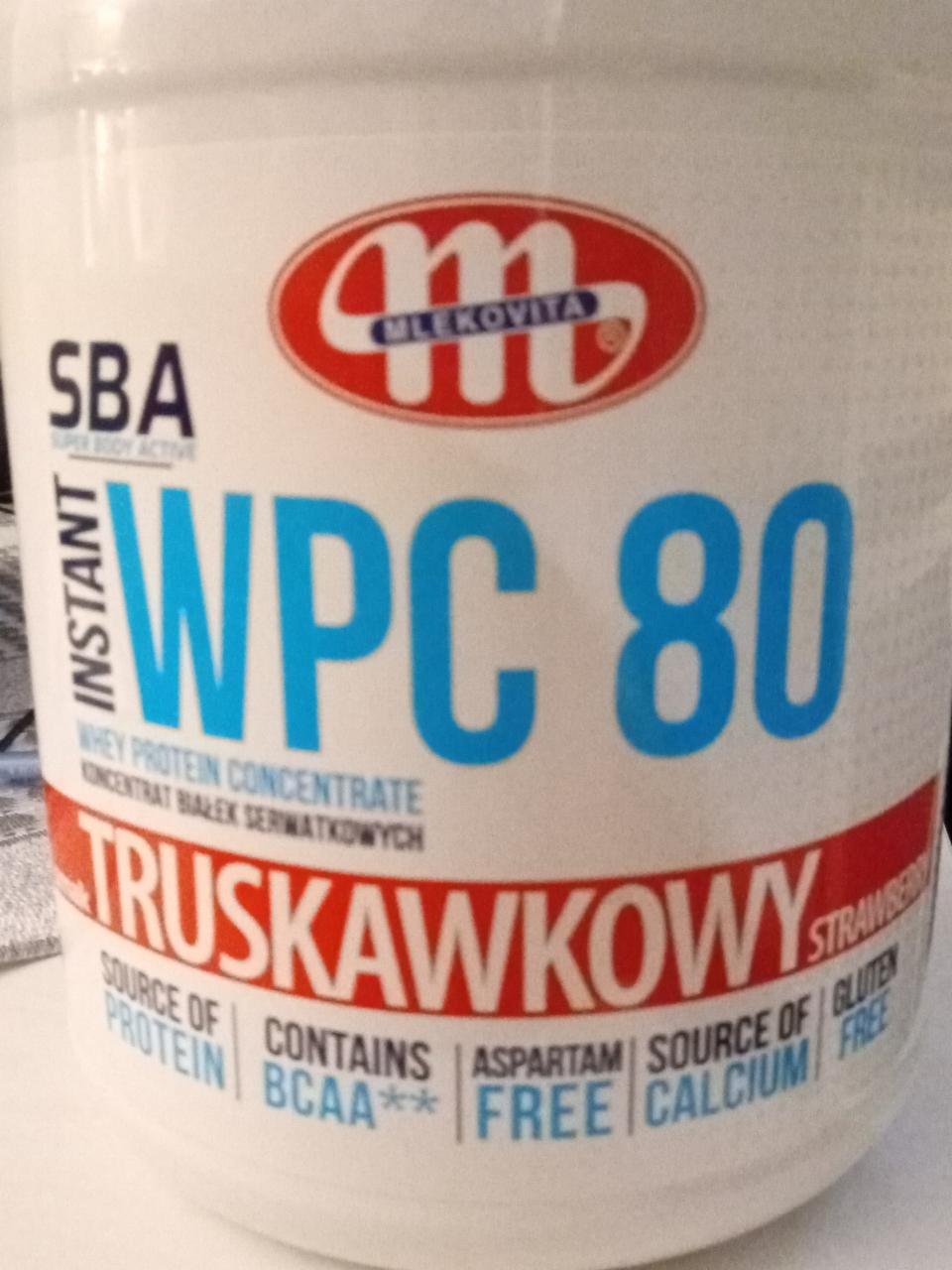 Zdjęcia - WPC80 o smaku truskawkowym Mlekovita