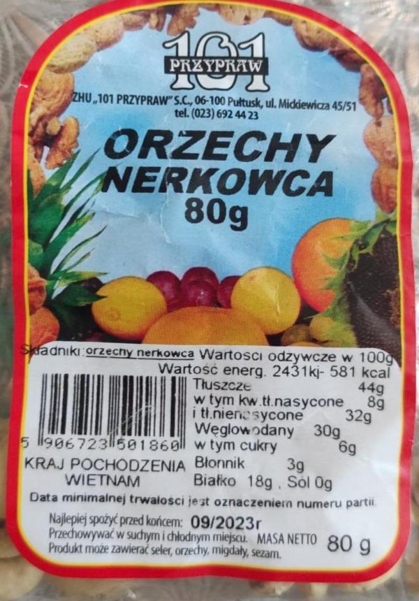 Zdjęcia - orzechy nerkowca 101 przypraw