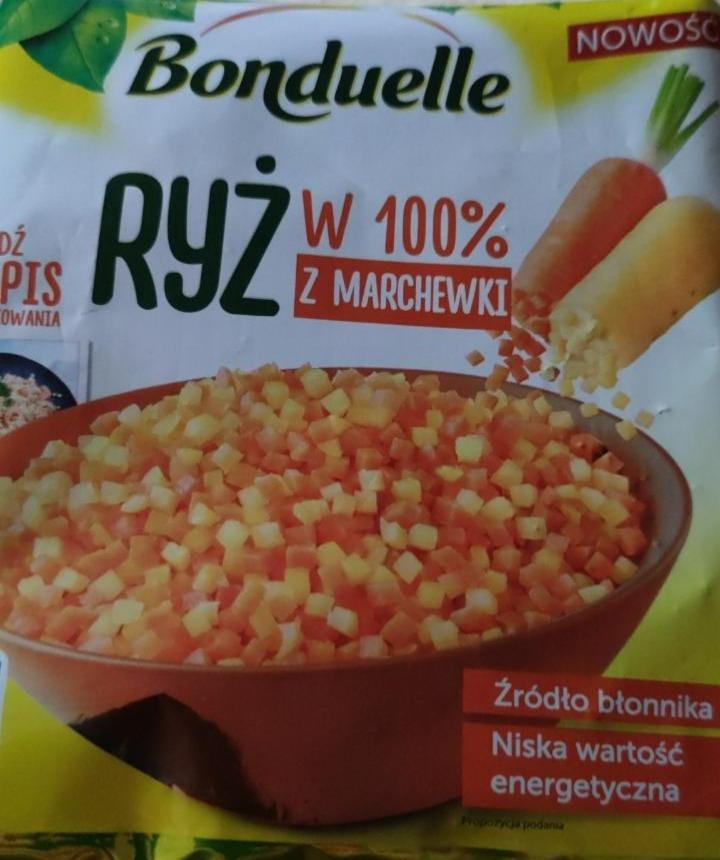 Zdjęcia - Bonduelle Ryż w 100% z marchewki 400 g