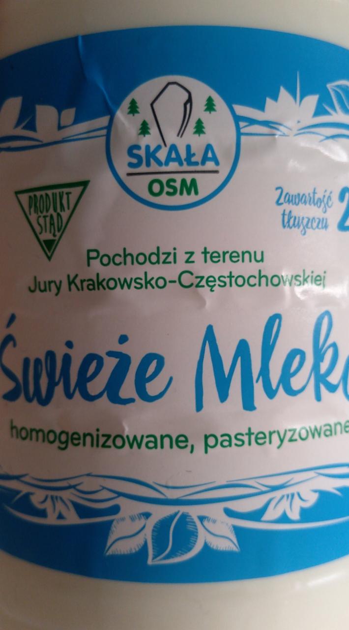 Zdjęcia - OSM SKAŁA Świeże mleko 2,0%