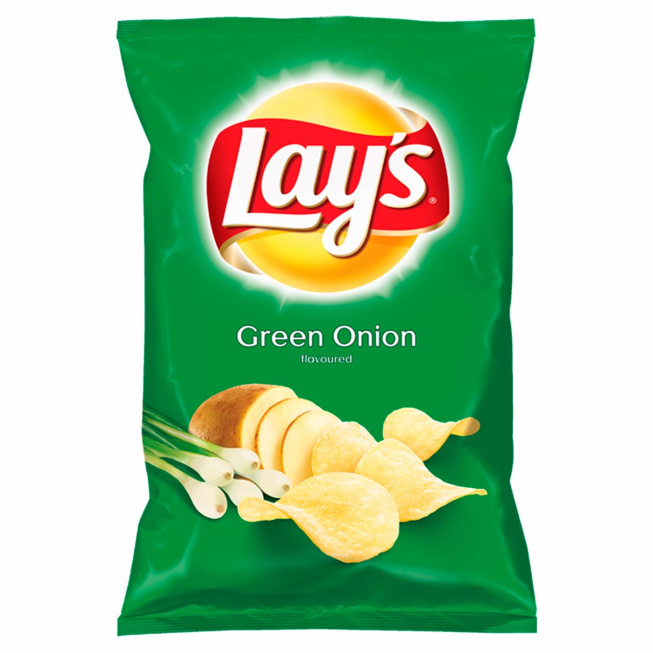 Zdjęcia - Lay's Chipsy ziemniaczane o smaku zielonej cebulki 140 g