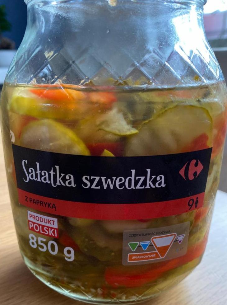 Zdjęcia - Sałatka szwedzka z papryką Carrefour