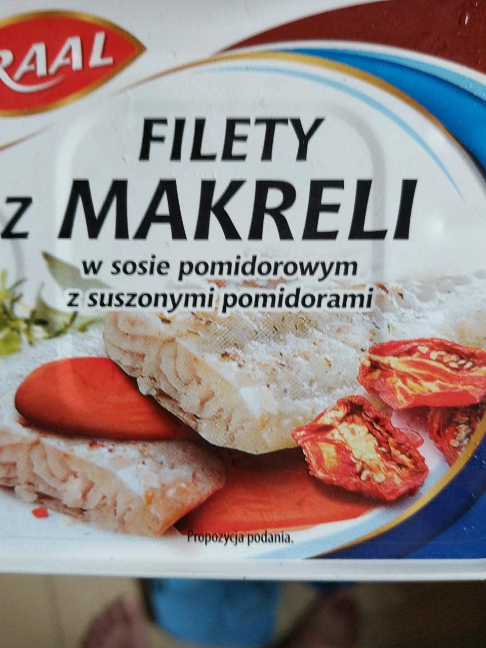 Zdjęcia - Filety z makreli w sosie pomidorowym z suszonymi pomidorami GRAAL