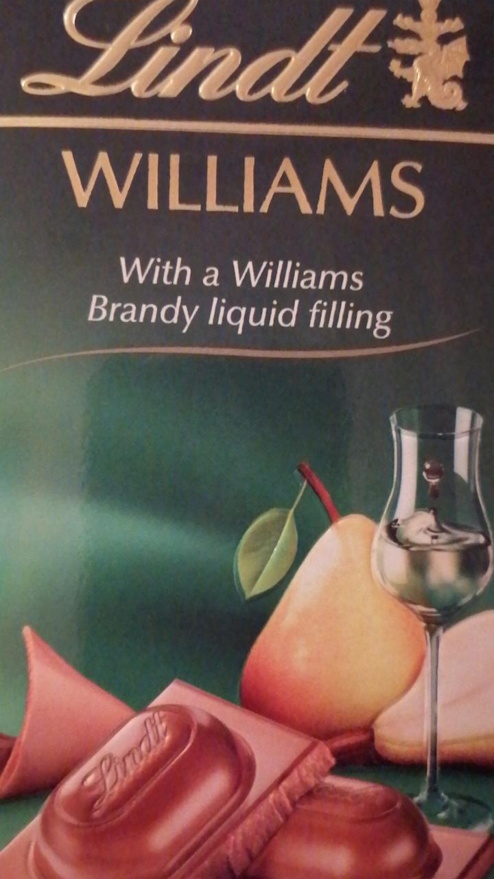 Zdjęcia - Czekolada Lindt Williams With a Williams Brandy liquid fililing