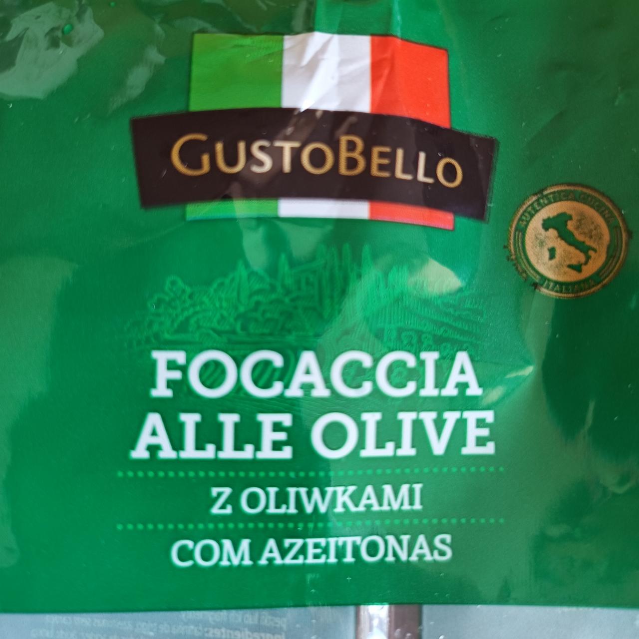 Zdjęcia - Focaccia z oliwkami GustoBello