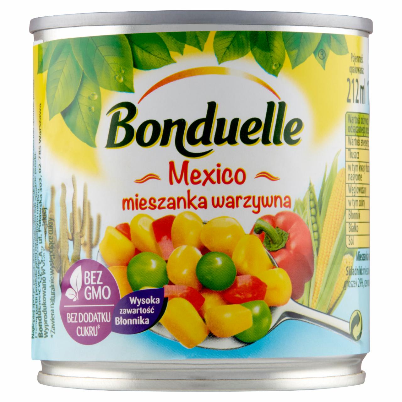 Zdjęcia - Bonduelle Mexico Mieszanka warzywna 170 g