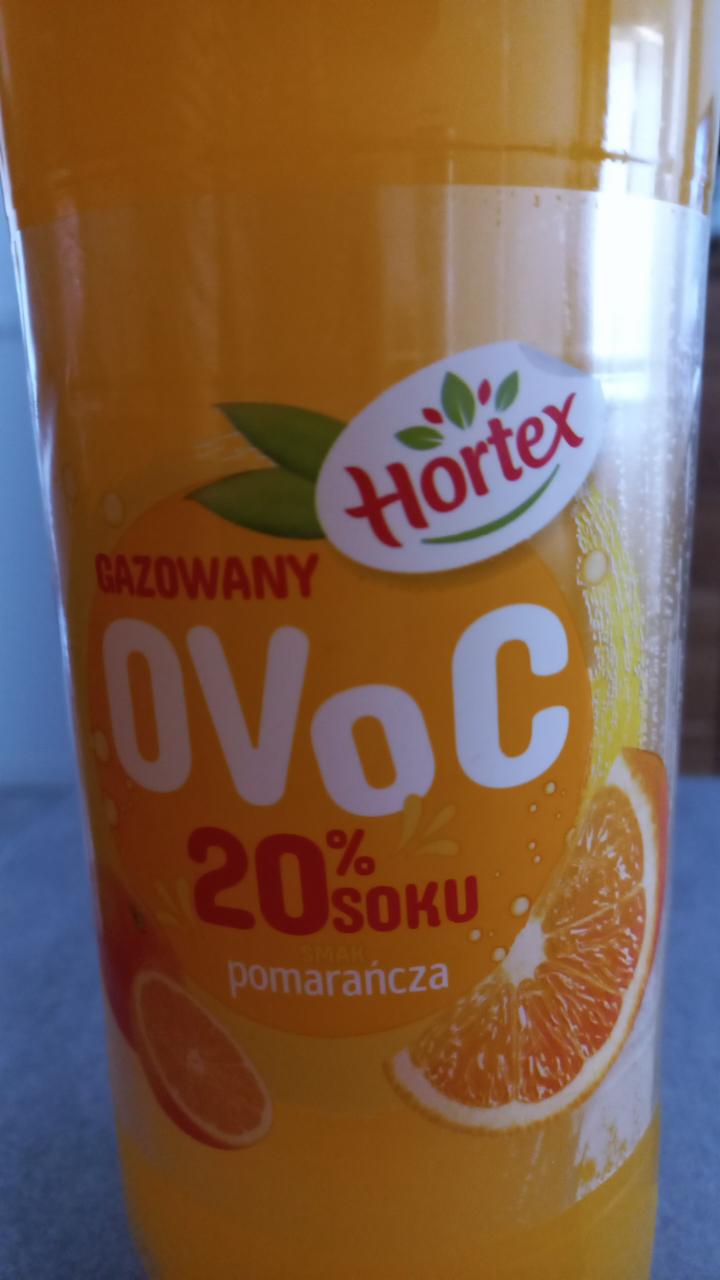Zdjęcia - Hortex Ovoc Napój gazowany smak pomarańcza 1,5 l