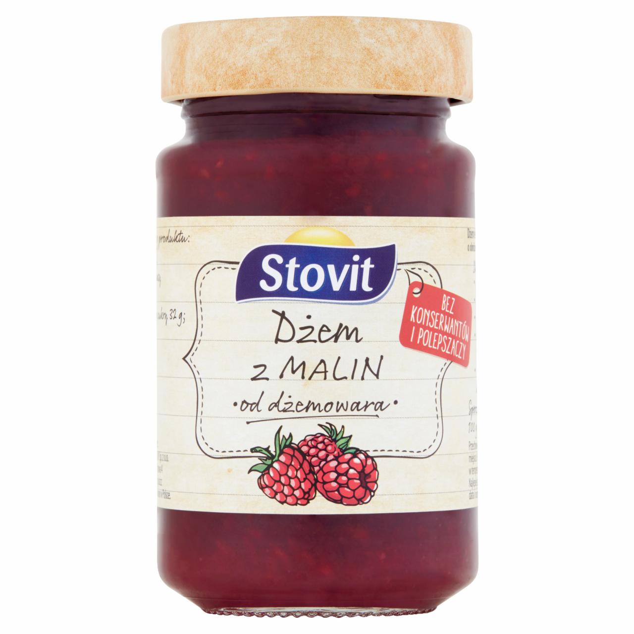 Zdjęcia - Stovit Dżem z malin 260 g