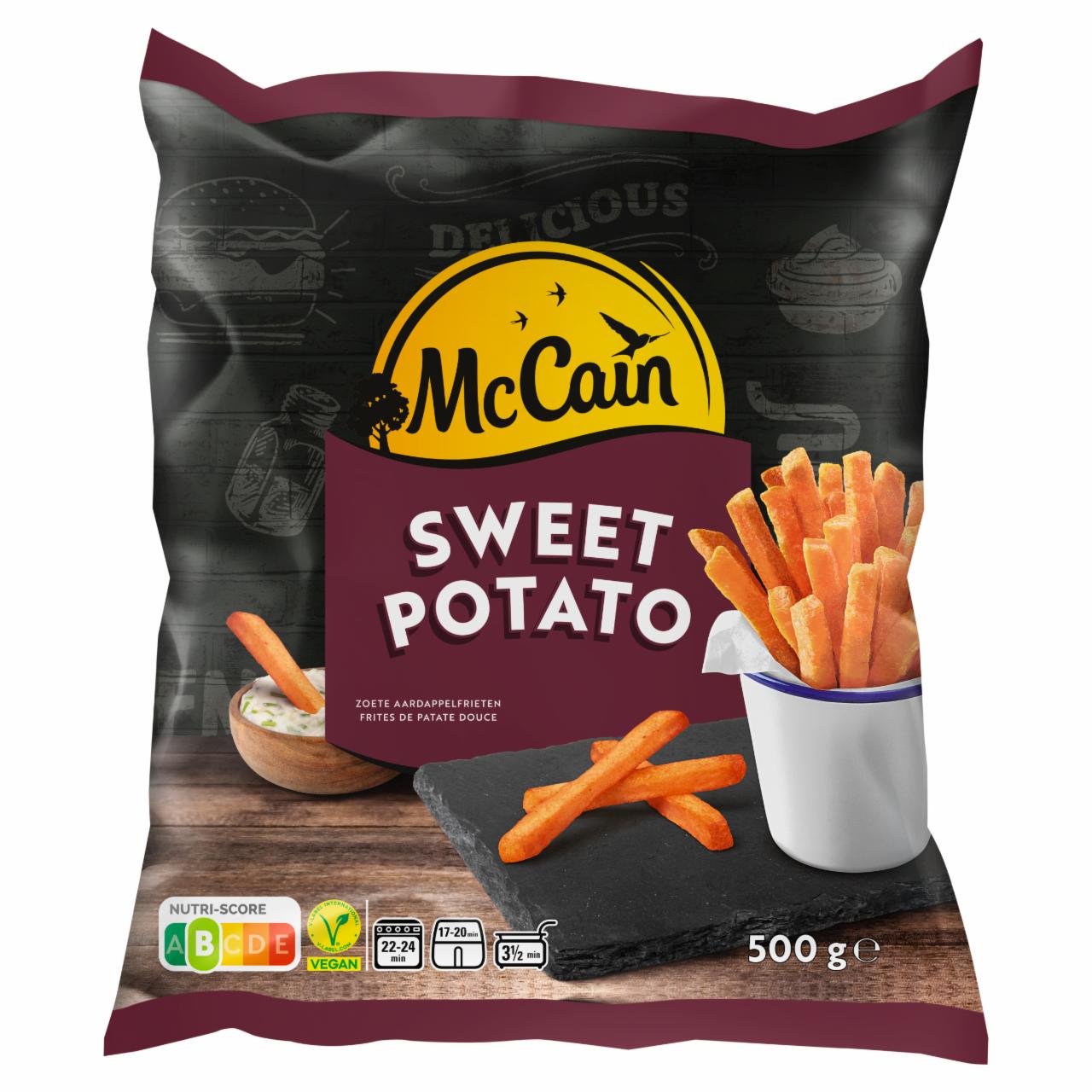 Zdjęcia - McCain Frytki ze słodkich ziemniaków w chrupiącej otoczce 500 g