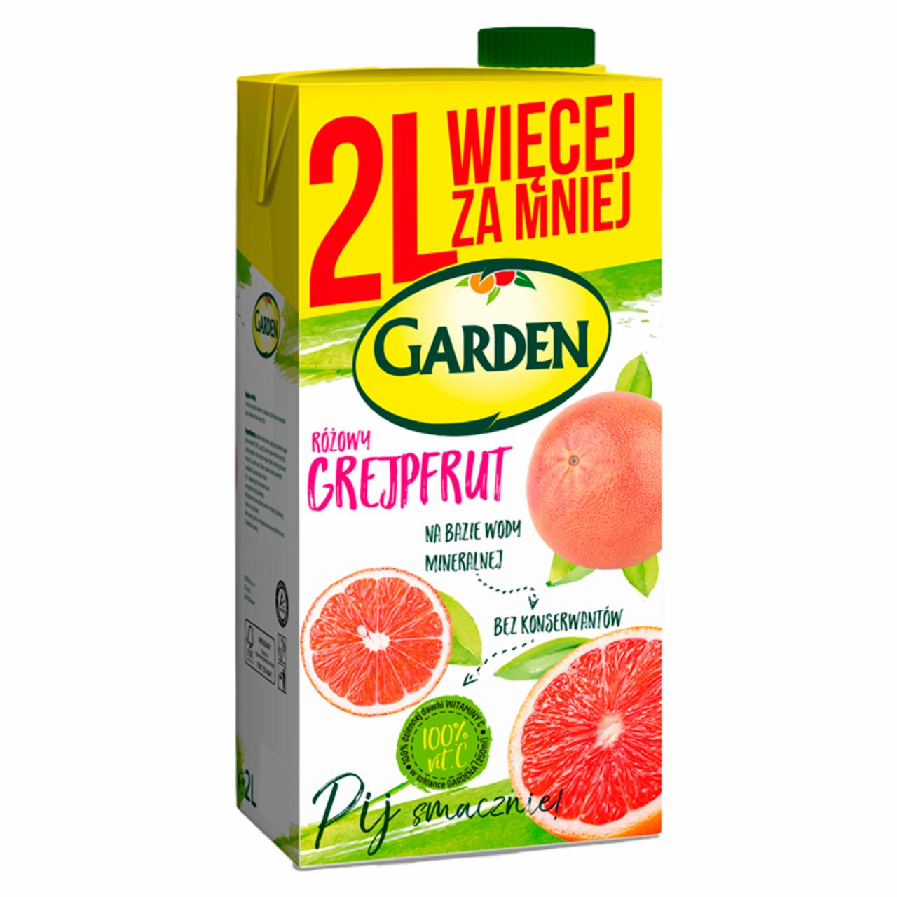 Zdjęcia - Garden Napój różowy grejpfrut 2 l