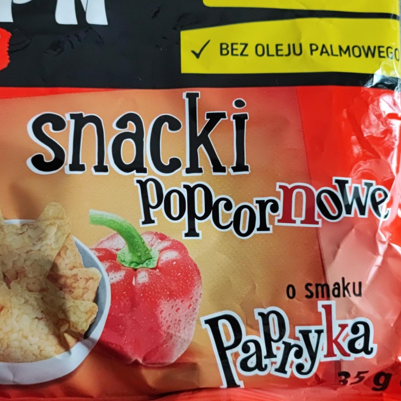 Zdjęcia - Snacki popcornowe papryka Pop'n Chrup