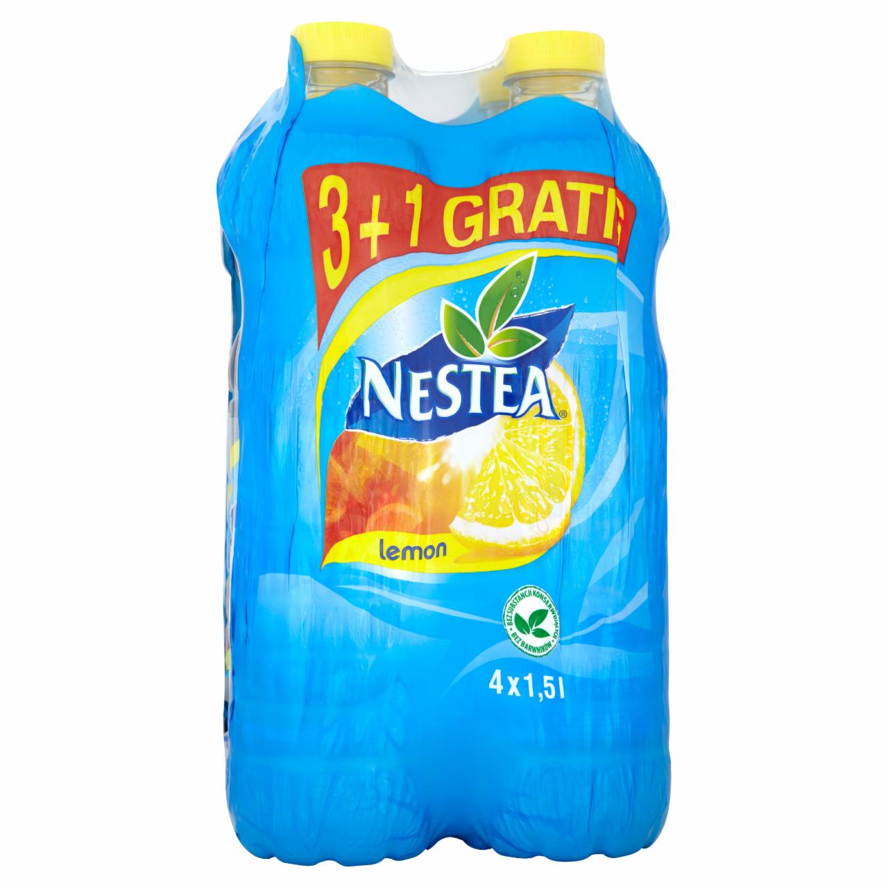 Zdjęcia - Nestea lemon Napój herbaciany 4 x 1,5 l