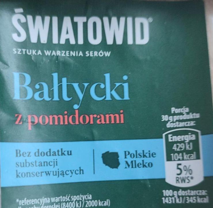 Zdjęcia - Ser bałtycki z pomidorami Światowid