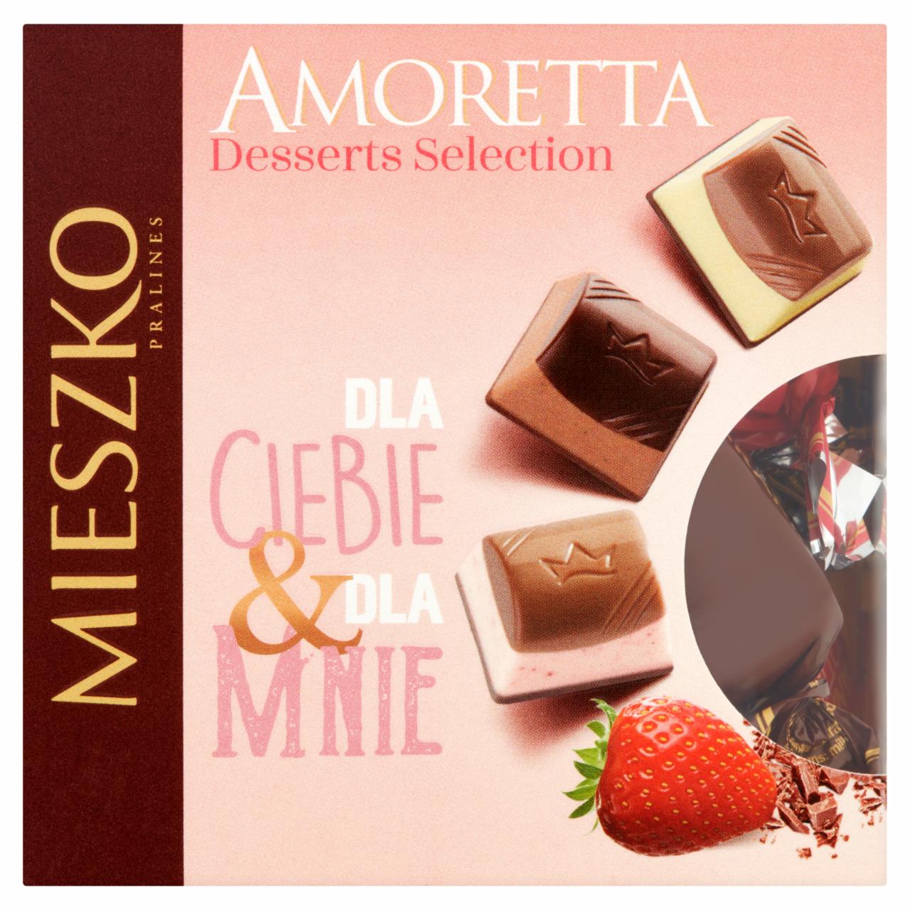 Zdjęcia - Mieszko Amoretta Desserts Selection Dla Ciebie & Dla Mnie Praliny z nadzieniami 229 g